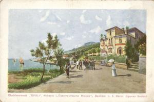 Abbazia, Tivoli Hotel (small tear)