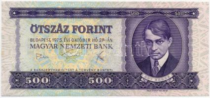 1975. 500Ft T:I Hungary 1975. 500 Forint C:UNC Adamo F41