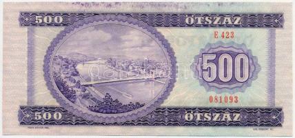 1980. 500Ft T:I
Hungary 1980. 500 Forint C:UNC
Adamo F42
