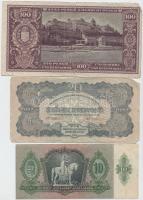 100db vegyes pengő bankjegy T:vegyes