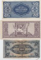 100db vegyes pengő bankjegy T:vegyes