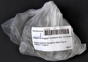 Vegyes külföldi fémpénz tétel 1Kg-os súlyban T:vegyes