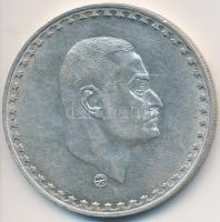 Egyiptom 1970. 1P Ag "Nasser" T:2-
Egypt 1970. 1 Pound Ag "Nasser" C:VF
