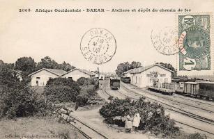 Dakar mit Bahnhof