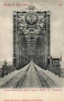 Volga River, Alexander Railway Bridge (EB)