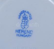 Herendi Apponyi mintás csésze + alj, kézzel festett, jelzett, hibátlan