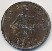 Nagy-Britannia 1936. 1F T:1-/2 Great Britain 1936. Farthing C:AU/XF