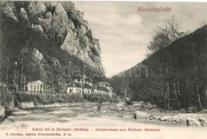 Herkulesfürdő, Károly-kút, Herkules fürdőház / fountain, spa