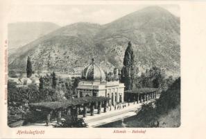 Herkulesfürdő, vasútállomás / railway station