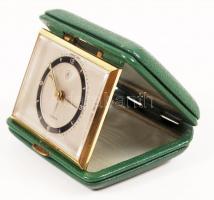 LW márkájú utazóóra, működik, eredeti tokjában, 6×7 cm