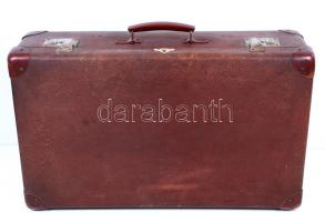Kindelbrück utazóbőrönd, jó állapotban 38×62 cm