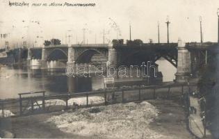 Warsaw, Warszawa; Most Ks. Józefa Poniatowskiego / bridge (b)