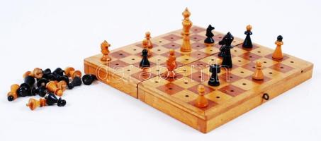 Fa úti sakk készlet hiánytalan állapotban