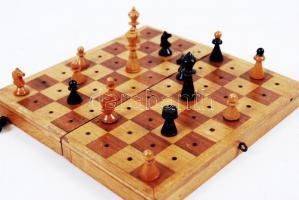 Fa úti sakk készlet hiánytalan állapotban