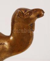 Réz teve, jelzés nélkül, m:15 cm, h:16 cm