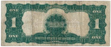 Amerikai Egyesült Államok 1899. 1$ "Abraham Lincoln" T:3,3-
USA 1899. One Dollar "Abr...