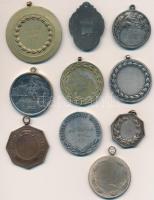 10db vegyes sportérem főleg a szocialista korszakból, közte "Magyar Úszó Egyesület 1893" B...