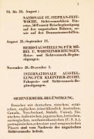 1939 Bp., Veranstaltungsprogramm im Fremdenverkehrsjahre 1939 in Budapest und in Ungarn (idegenforga...