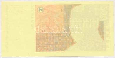 Horvátország 1993. 200K hiányzó előlapi nyomattal T:I Croatia 1993. 200 Kuna printing proof C:UNC