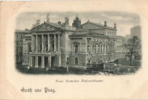 Praha, Prag; National Theatre, The State Opera