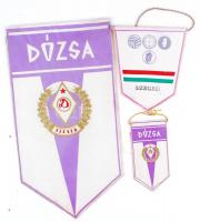 3 db különböző Dózsa zászló