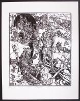 Kőnig Róbert (1951- ): Dort drunt an der Donau. Graphiken von Robert König zur Geschichte der Ungarn...