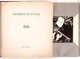 Derkovits Gyula (1894-1934): 1514. (11 lapos mappa, fametszet, papír, jelzés nélkül) Szikra kiadás 1...