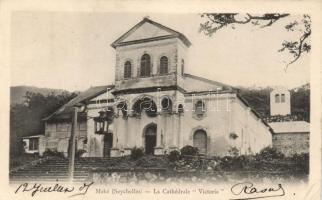 Mahé, la cathedrale 'Victoria' (EK)
