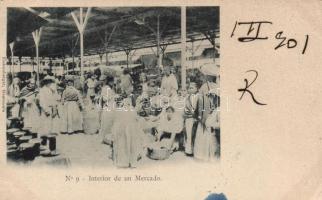 Guatemala, Mercado / market hall interior (EK)