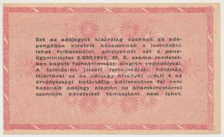 1946. 1.000.000AP fordított címer T:II/II-