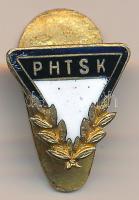 DN. "PHTSK / Bodzan Budapest" zománcozott gomblyukjelvény T:2