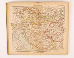 Julius Perthes: Taschen Atlas der ganzen Welt. Gotha, 1924. Perthes. Kissé szétváló egészvászon köté...