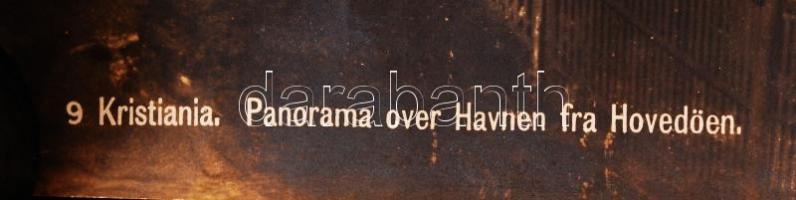 cca 1910 Chsirtiania panoráma fotó / Panorama photo 80x18 cm