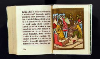 László király. Bp., 1976, Pátria. Minikönyv, számozott példány, illusztrált, kiadói műbőr kötésben z...
