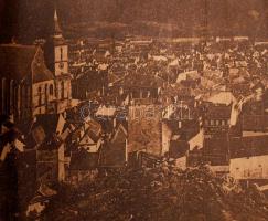cca 1910 Brassó panoráma kép / Panorama photo 75x20 cm