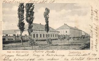 Jászberény, Állami méntelep; kiadja Brünauer Adolf (EK)