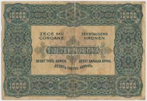 1920. 10.000K "Orell Füssli Zürich" piros sorszámmal T:III-
