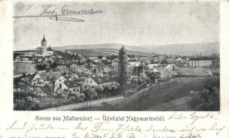 Nagymarton, Mattersdorf; Verlag Samuel Schön