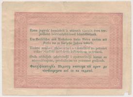 1848. 5Ft "Kossuth bankó" barna T:III (sarokhiány)