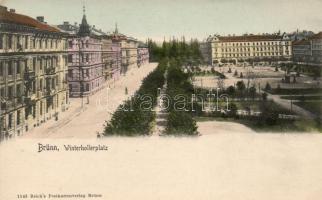 Brno, Brünn; Winterhollerplatz / Winterholler square (EK)