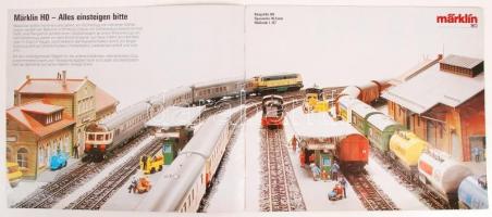 1981 Märklin mozdony katalógus / calalogue 18p