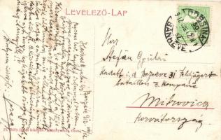 Rozsnyó, Főtér, Püspöki rezidencia; Búfy János kiadása / main square, episcopal residence