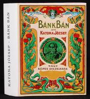 1899 Katona József: Bánk bán, minikönyv reprint, Csók István képeivel illusztrált díszkiadás, a Pesti Napló ajándéka előfizetőinek