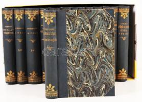 Pallas regénysorozat az 1880-as évekből. Összesen 18 db regény, 13 kötetben. Egységes, aranyozott ge...