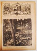 1915 Vasárnapi Ujság. Szerk. Hoitsy Pál, második fél évfolyama, bekötve. Festett, jó állapotú egészv...