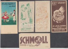 10 db klf számolócédula / counting slips