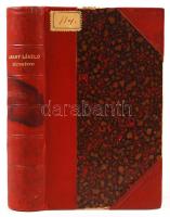 Arany László költeményei. A Délibábok hőse és más költemények. özv. Arany Lászlóné ajánló soraival Szél Kálmánnak, Arany Juliska férjének. Bp., 1899. Franklin. 1 t. (Arany L. portréja), 333 p., 1 sztl. lev. Első kiadás! Korabeli feliratos, félbőr kötésben, bőr sarkokkal. A felső lapél aranymetszett.