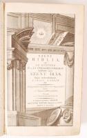 Szent Biblia, vagy Az Istennek Ó és Új Testamentomában foglaltatott egész Szent Írás.
Magyar nyelvre...