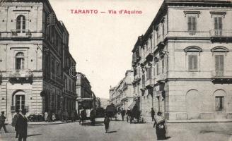 Taranto, Via dAquino / street