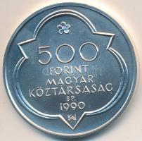 1990. 500Ft Ag Mátyás király / Buda látképe T:BU